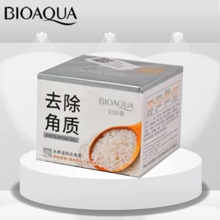 BIOAQUA Brightening & Exfoliating Rice Gel Face Scrub