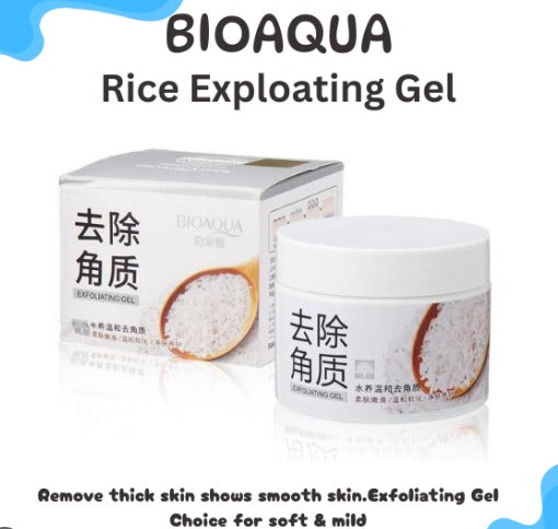 BIOAQUA Brightening & Exfoliating Rice Gel Face Scrub