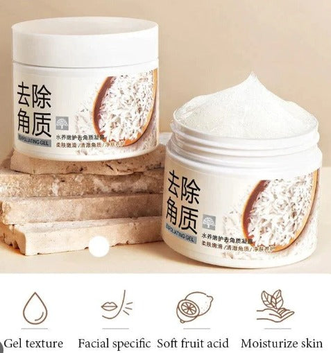 BIOAQUA Brightening & Exfoliating Rice Gel Face Scrub