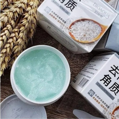 BIOAQUA Brightening & Exfoliating Rice Gel Face Scrub