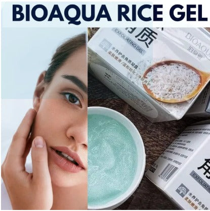 BIOAQUA Brightening & Exfoliating Rice Gel Face Scrub